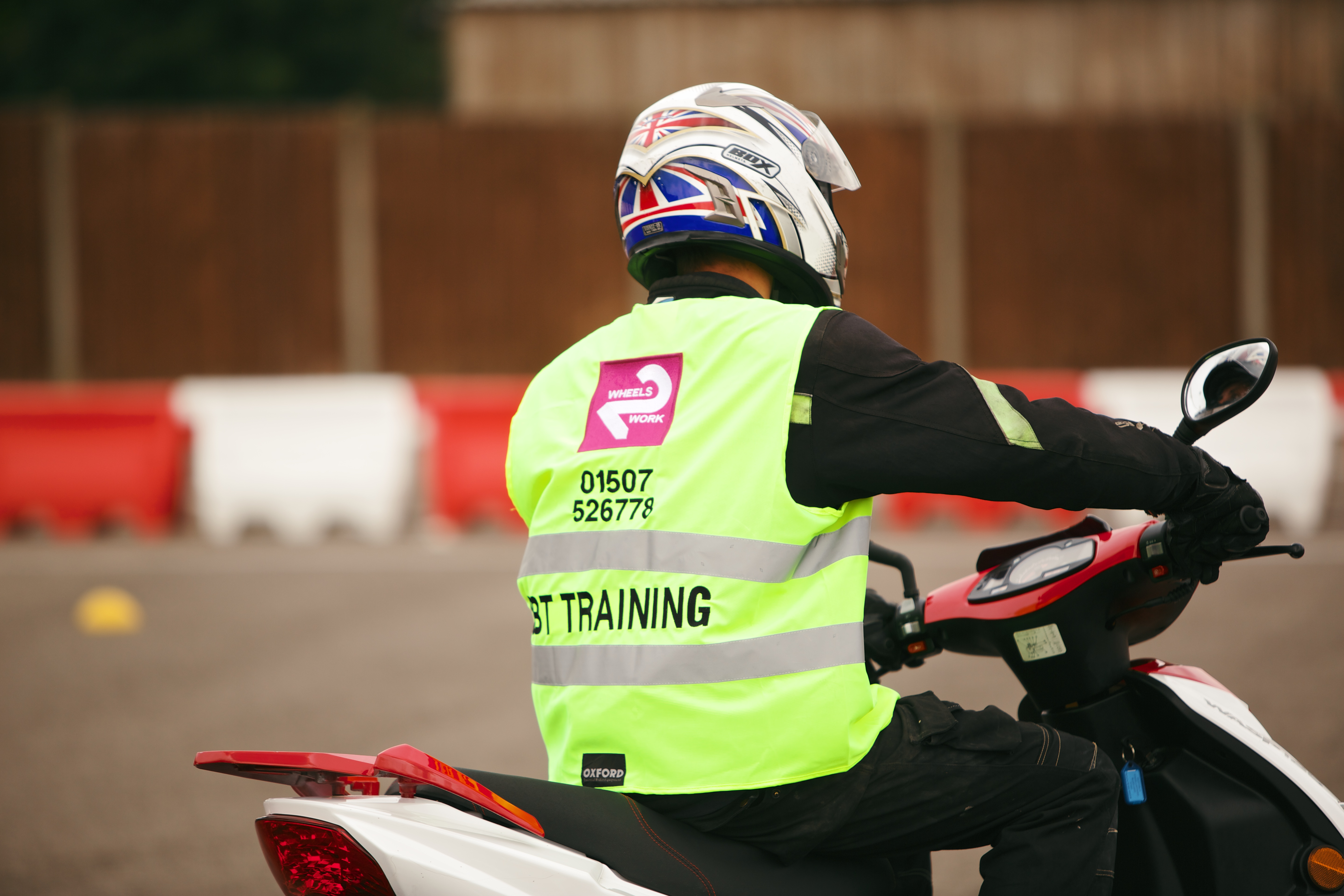 Wheels 2 Work Lincs CBT training session